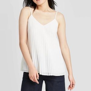 Brand new with tags A New Day white tank size XS with adjustable straps